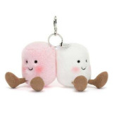 Wesołe Pianki Marshmallow zawieszka breloczek Amuse 15 cm Jellycat 12m+