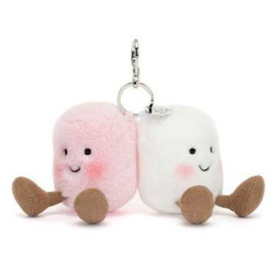 Wesołe Pianki Marshmallow zawieszka breloczek Amuse 15 cm Jellycat 12m+
