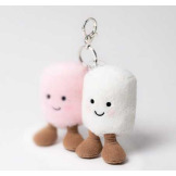 Wesołe Pianki Marshmallow zawieszka breloczek Amuse 15 cm Jellycat 12m+