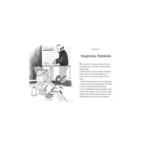 ŚLEDZIK CZEKA NA DZIDZIUSIA Tom 1 książka w twardej okładce Anna Ehring ZAKAMARKI