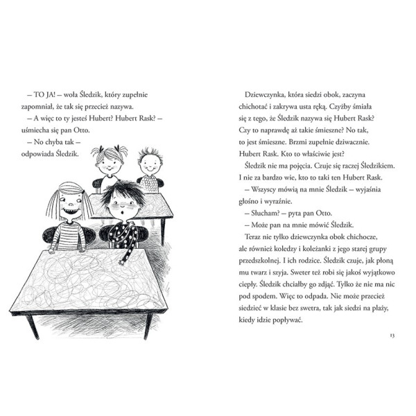 ŚLEDZIK IDZIE DO SZKOŁY Tom 2 książka w twardej okładce Anna Ehring ZAKAMARKI