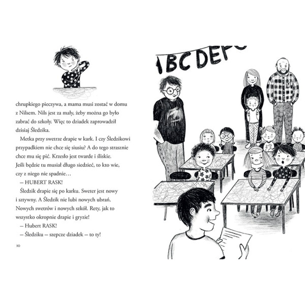 ŚLEDZIK IDZIE DO SZKOŁY Tom 2 książka w twardej okładce Anna Ehring ZAKAMARKI