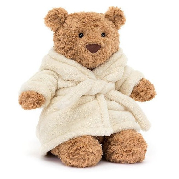 MIŚ BARTŁOMIEJ W SZLAFROKU przytulanka 26 cm Jellycat 0+