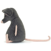 SMUTNY SZCZUR szara przytulanka 27 cm Jellycat 0+