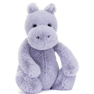 NIEŚMIAŁY HIPOPOTAM fioletowa przytulanka Bashful 31 cm Jellycat 0+