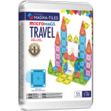 TRAVEL klocki magnetyczne microMAGS zestaw XL 55 el. Magna-Tiles 3+