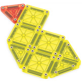 TRAVEL klocki magnetyczne microMAGS zestaw XL 55 el. Magna-Tiles 3+