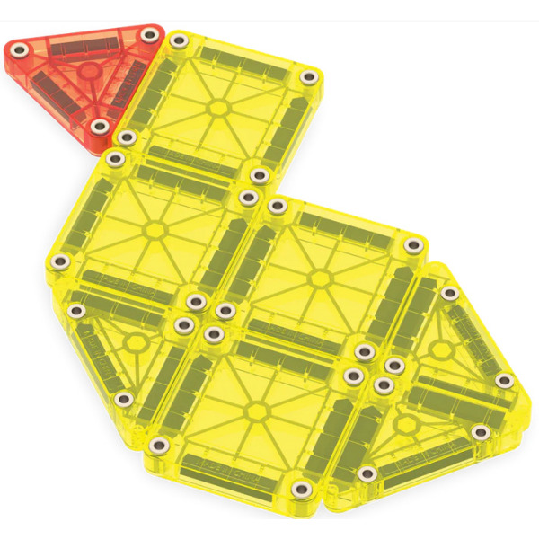 TRAVEL klocki magnetyczne microMAGS zestaw XL 55 el. Magna-Tiles 3+