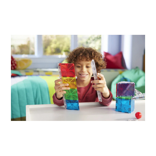 RAIL RACERS klocki magnetyczne zestaw 33 el. Magna-Tiles 3+