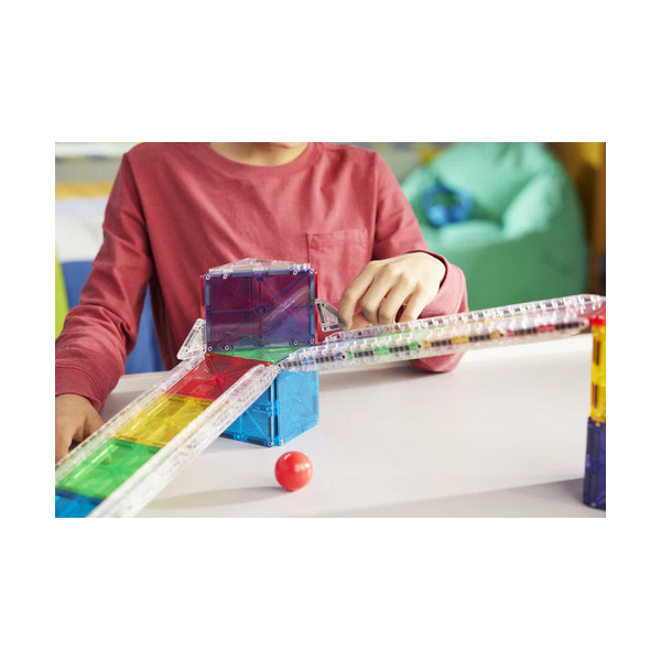 RAIL RACERS klocki magnetyczne zestaw 33 el. Magna-Tiles 3+