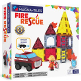 FIRE RESCUE klocki magnetyczne zestaw 27 el. Magna-Tiles 3+