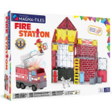 FIRE STATION klocki magnetyczne zestaw 50 el. Magna-Tiles 3+