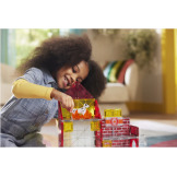 FIRE STATION klocki magnetyczne zestaw 50 el. Magna-Tiles 3+