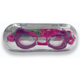 KONIK MORSKI okulary do pływania dla dzieci róż Aqua2ude 3+