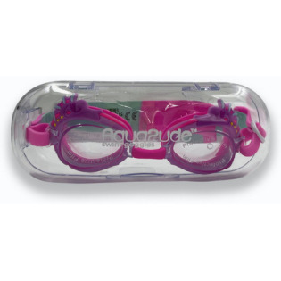 KONIK MORSKI okulary do pływania dla dzieci róż Aqua2ude 3+