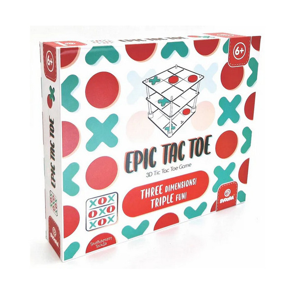 KÓŁKO I KRZYŻYK gra logiczna wersja 3D Svoora 6+