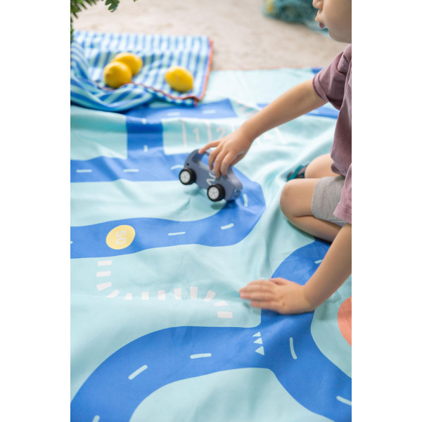 DWUSTRONNY RĘCZNIK PLAŻOWY PlayTowels L 180 x 100 cm Road