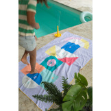 DWUSTRONNY RĘCZNIK PLAŻOWY PlayTowels L 180 x 100 cm Hopscotch