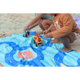 DWUSTRONNY RĘCZNIK PLAŻOWY PlayTowels XL 180 x 180 cm Road