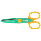 KREATYWNE NOŻYCZKI szkolne do cięcia wzorków zestaw 3 szt.