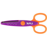 KREATYWNE NOŻYCZKI szkolne do cięcia wzorków zestaw 3 szt.