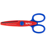 KREATYWNE NOŻYCZKI szkolne do cięcia wzorków zestaw 3 szt.