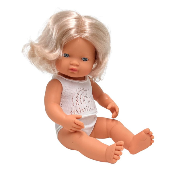 EUROPEJKA lalka dziewczynka 38 cm