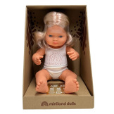 EUROPEJKA lalka dziewczynka 38 cm