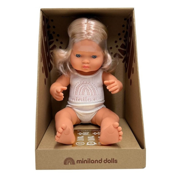 EUROPEJKA lalka dziewczynka 38 cm