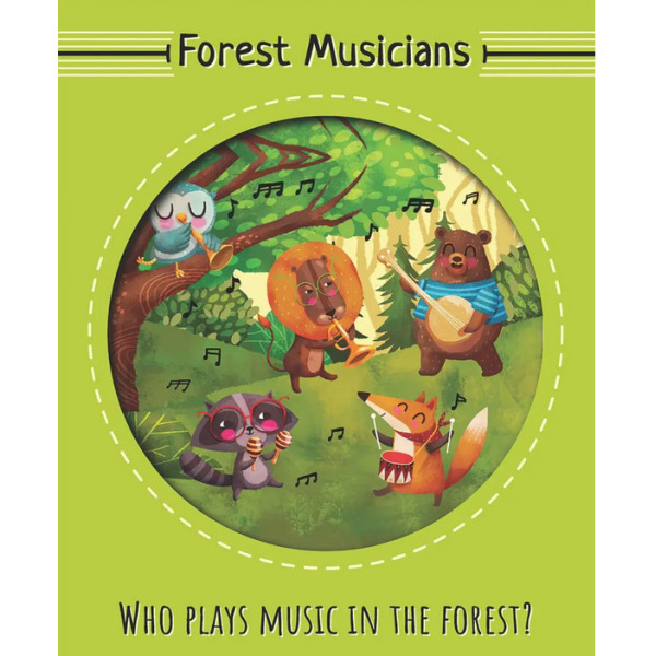 LEŚNI MUZYCY dysk do projektora 3D optiviewer Svoora 3+