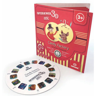 FABRYKA SŁODKOŚCI dysk do projektora 3D optiviewer Svoora 3+