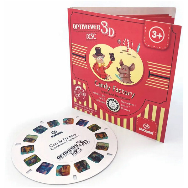 FABRYKA SŁODKOŚCI dysk do projektora 3D optiviewer Svoora 3+