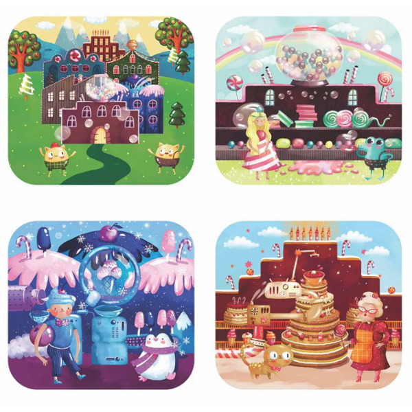 FABRYKA SŁODKOŚCI dysk do projektora 3D optiviewer Svoora 3+