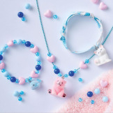 MAŁE ZWIERZĄTKA zestaw kreatywny do tworzenia biżuterii z zawieszkami Janod 6+