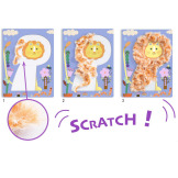 PUSZYŚCI PRZYJACIELE zestaw kreatywny wielorazowego użytku Djeco 3+