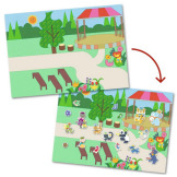 ORKIESTRA naklejki wielokrotnego użytku Djeco 3+