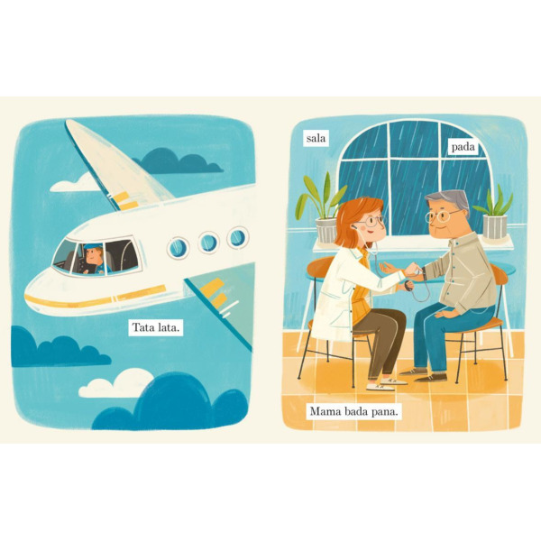 SYLABY I SŁOWA. Łatwa nauka czytania Pakiet książeczek Agnieszka Łubkowska Nasza Księgarnia 3+