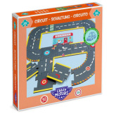 ULICE puzzle kartonowe drogi dla autek Crazy Motors Djeco 3+
