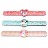 SWEET opaska bransoletka samozaciskowa 3 wzory Djeco 5+