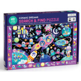 KOSMICZNE MARZENIA tekturowe puzzle obserwacyjne 64 el. Mudpuppy 4+