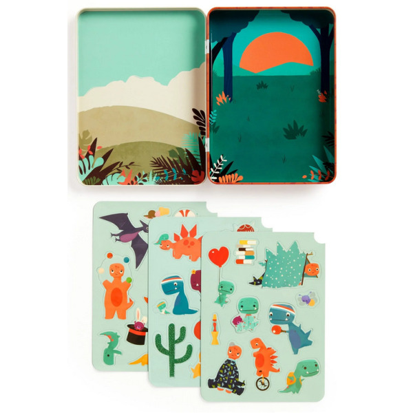 TINY T-REX magnetyczne konstrukcje Dinozaury 30 el. Mudpuppy 4+