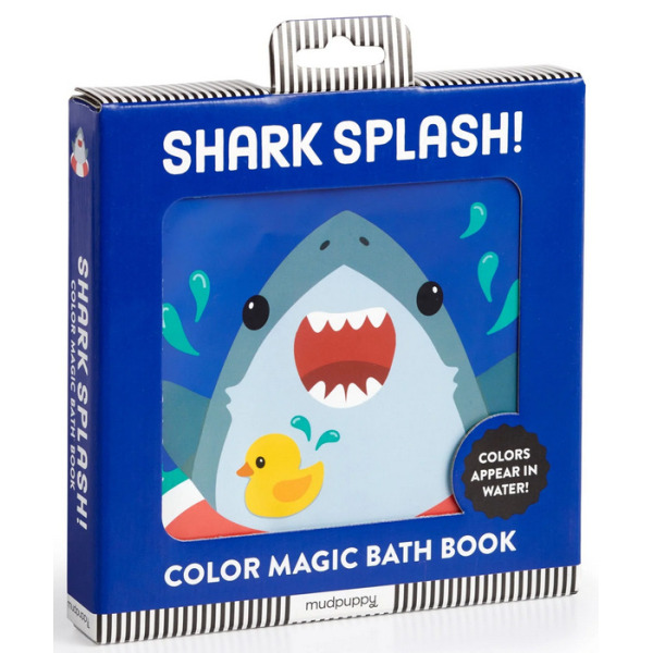 KĄPIEL REKINÓW magiczna książeczka do kąpieli Mudpuppy 0+
