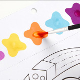 SEN JEDNOROŻCA książeczka do malowania kolorowanka akwarelowa z pędzelkiem Mudpuppy 5+