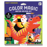 POTĘŻNE DINOZAURY kolorowanka wodna wielorazowa Magia kolorów Mudpuppy 2+