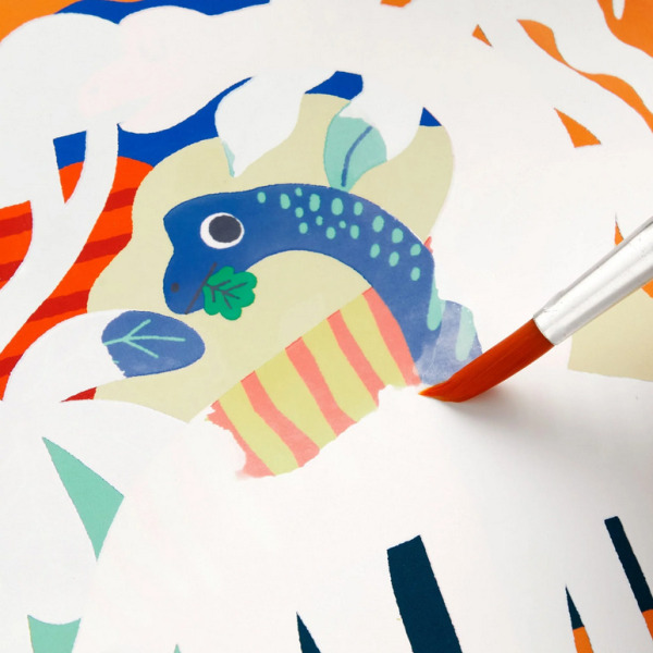 POTĘŻNE DINOZAURY kolorowanka wodna wielorazowa Magia kolorów Mudpuppy 2+