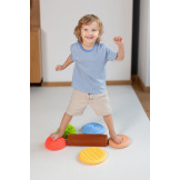 PASTELOWA ŚCIEŻKA SENSORYCZNA do masażu zestaw 6 el. TULLO