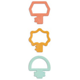 KLUCZE silikonowy gryzak sensoryczny LUDI 0+