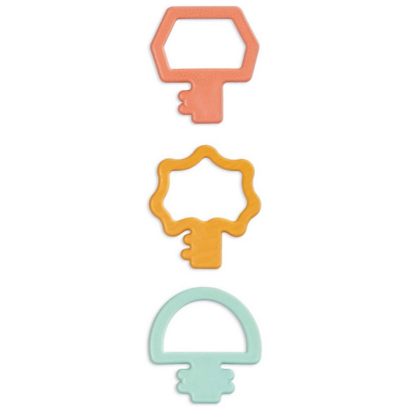 KLUCZE silikonowy gryzak sensoryczny LUDI 0+