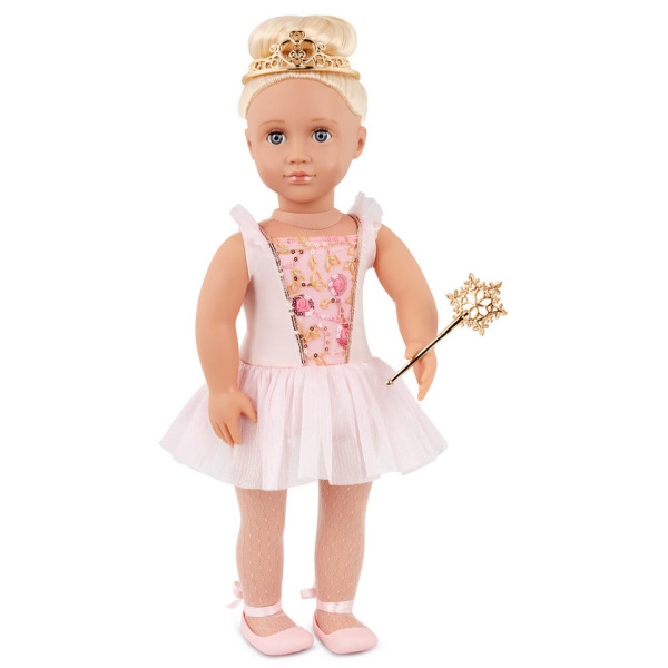 LALIA duża lalka baletnica 46 cm CUKROWA WRÓŻKA z Krainy Słodkości Our Generation 3+