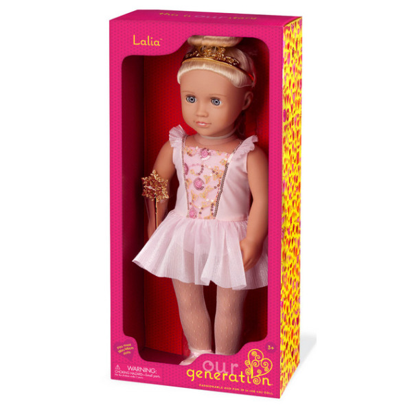 LALIA duża lalka baletnica 46 cm CUKROWA WRÓŻKA z Krainy Słodkości Our Generation 3+